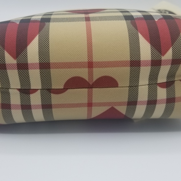 BURBERRY Hearts Clutch or Cosmetic Case NWOT *** VALENTINES *** - Picture 6 of 11